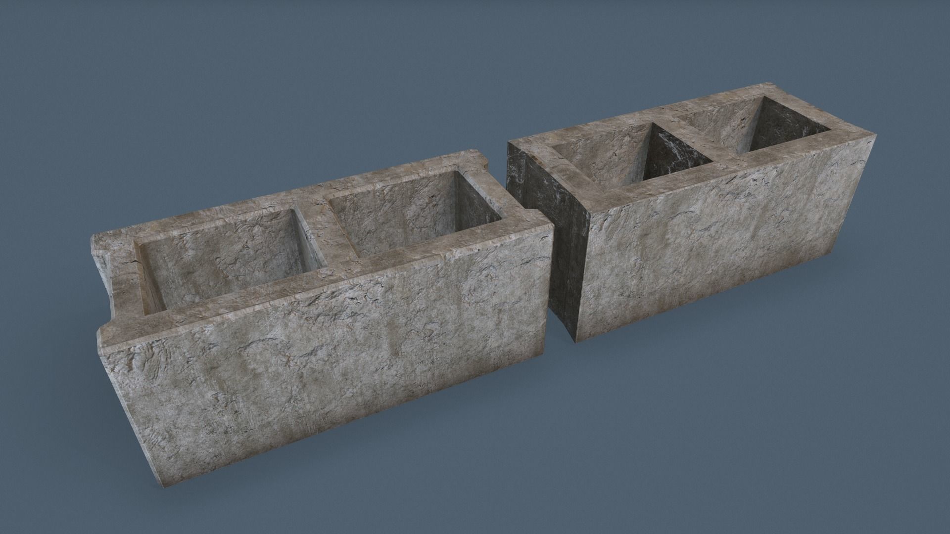 Complete Pack Enviroment Assets Low-poly 3D model_6