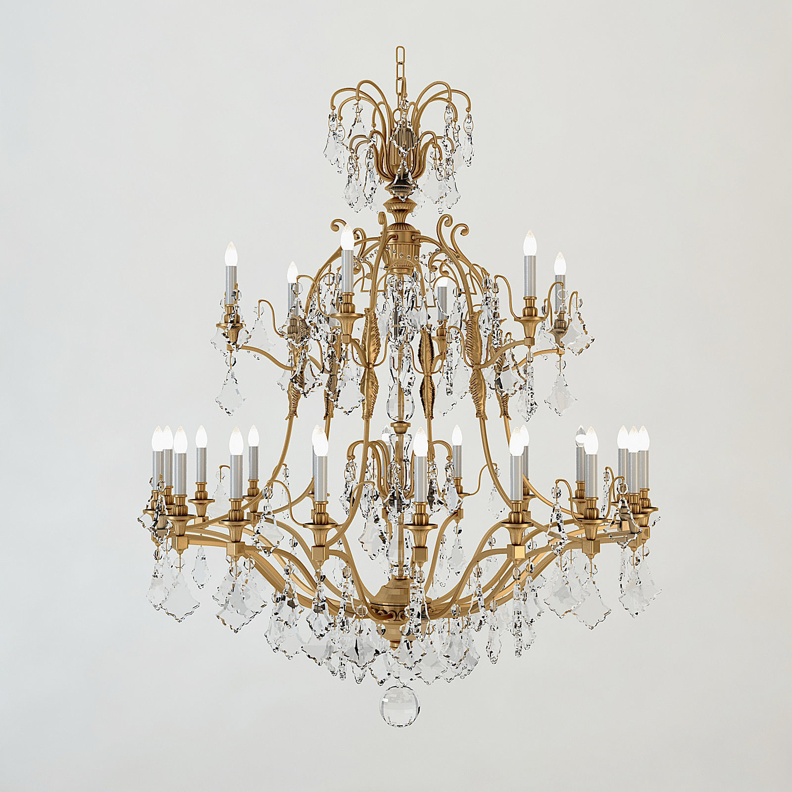 Christopher Hyde Carlton Chandelier 3D model_2