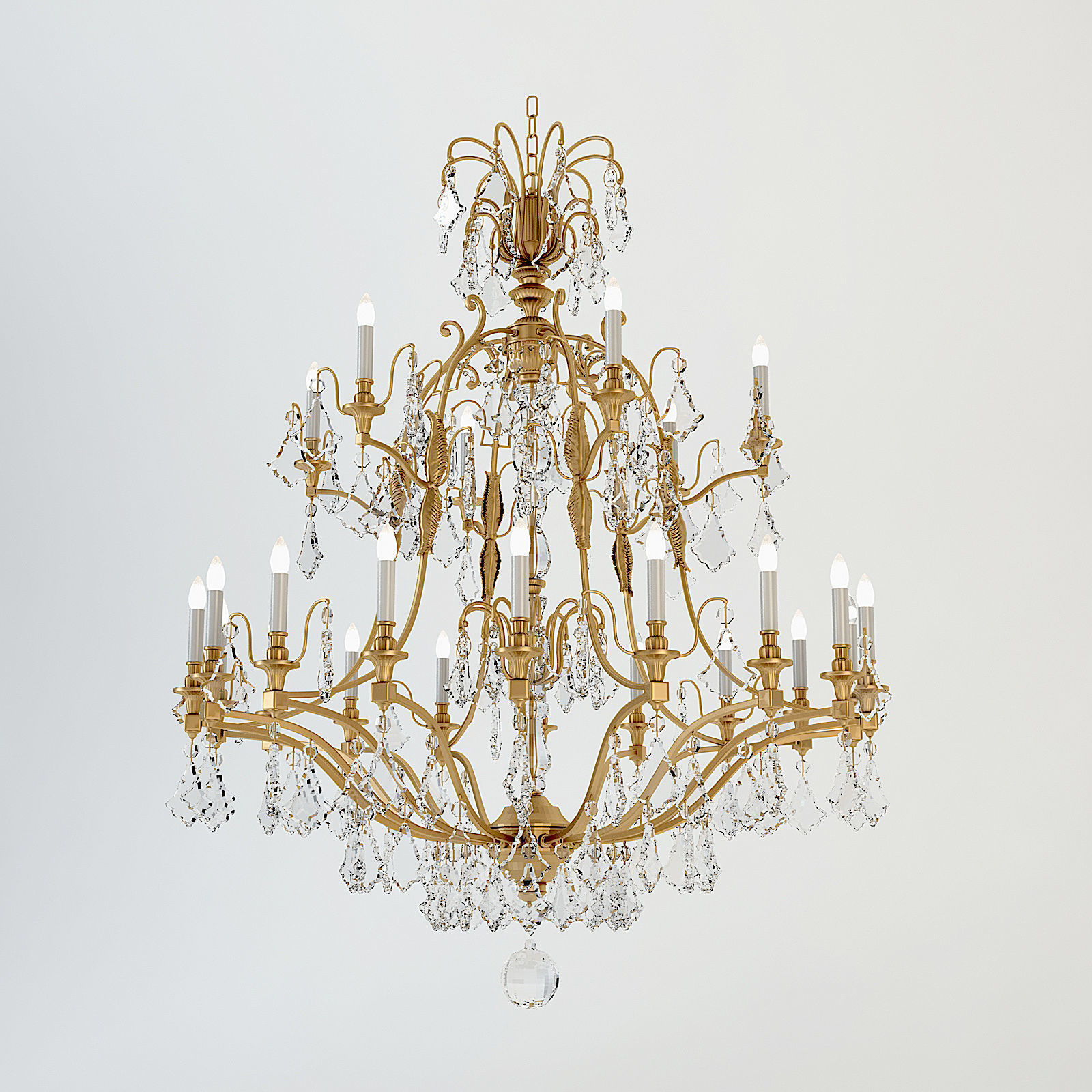 Christopher Hyde Carlton Chandelier 3D model_1