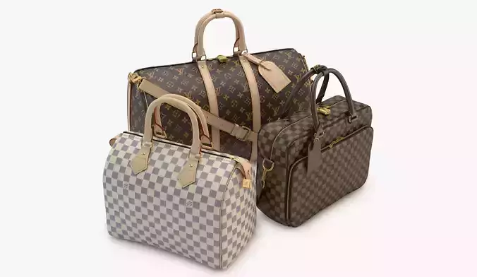 Collections Louis Vuitton 01 3D model