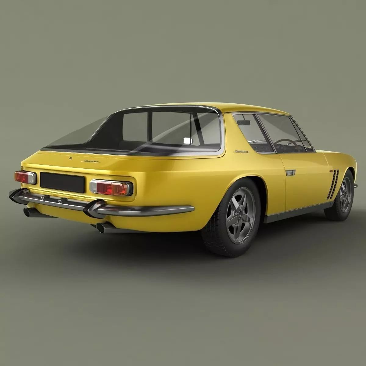 Jensen Interceptor FF 3D model_0