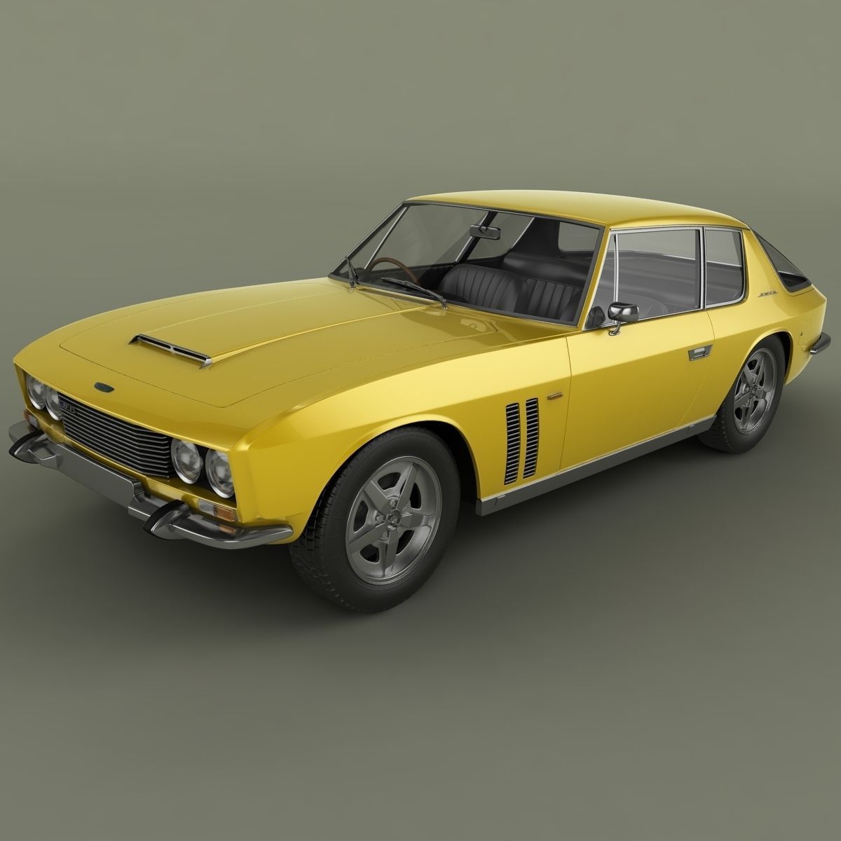 Jensen Interceptor FF 3D model_15