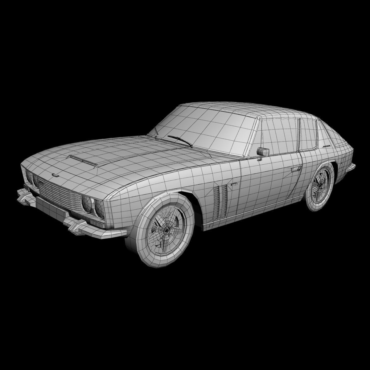 Jensen Interceptor FF 3D model_30