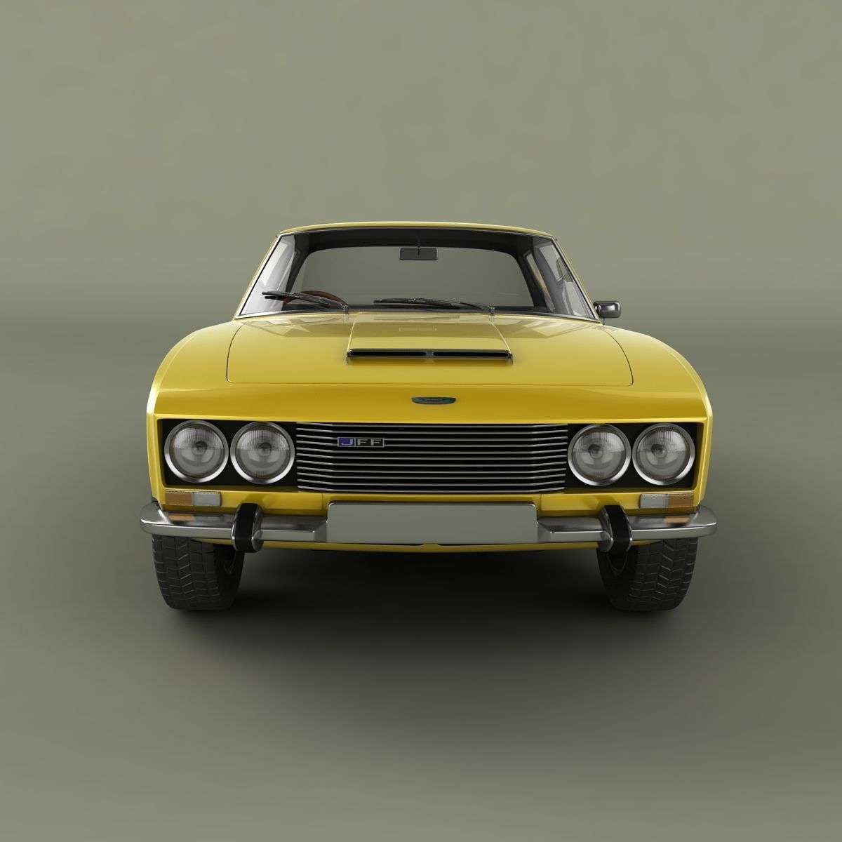 Jensen Interceptor FF 3D model_21