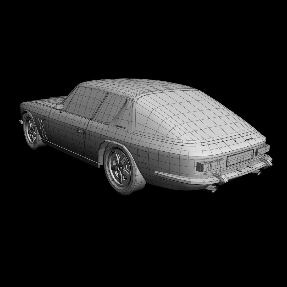 Jensen Interceptor FF 3D model_32