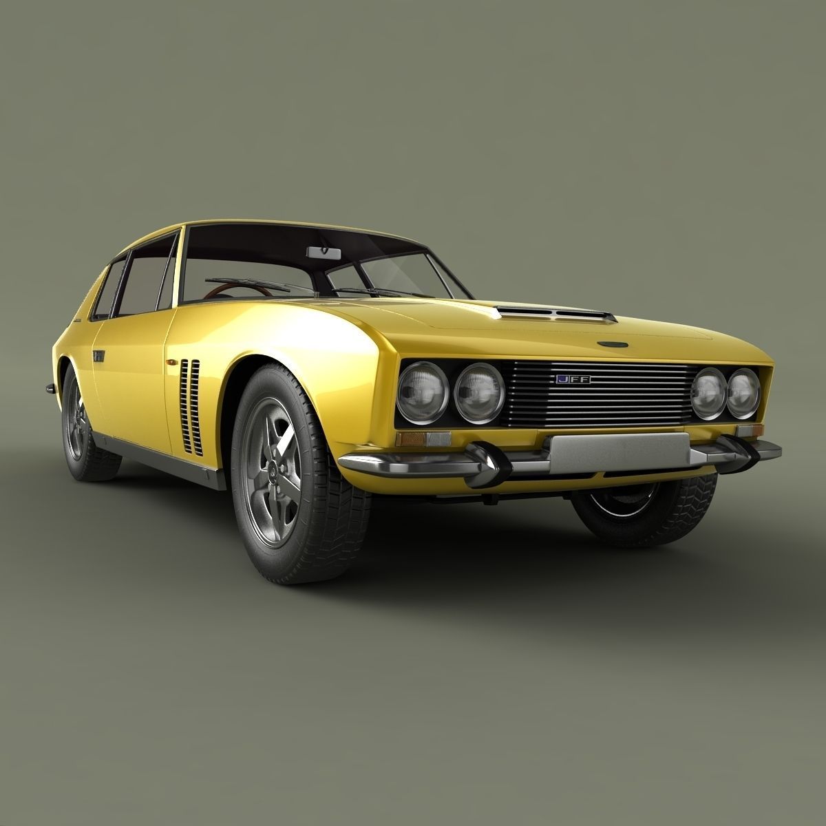 Jensen Interceptor FF 3D model_26