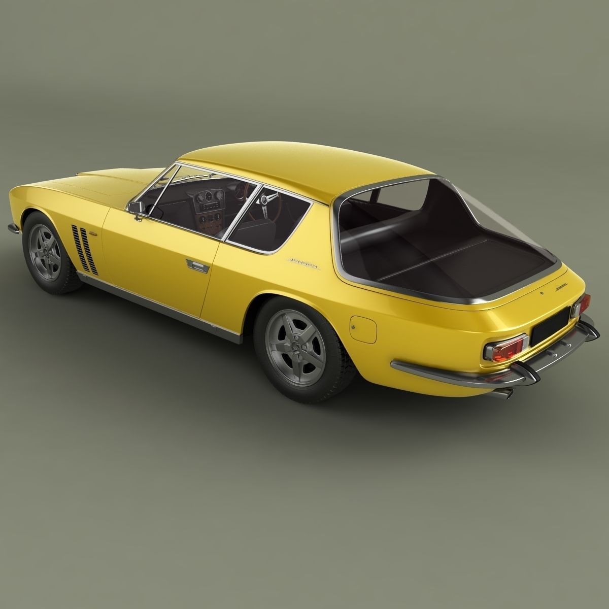Jensen Interceptor FF 3D model_7
