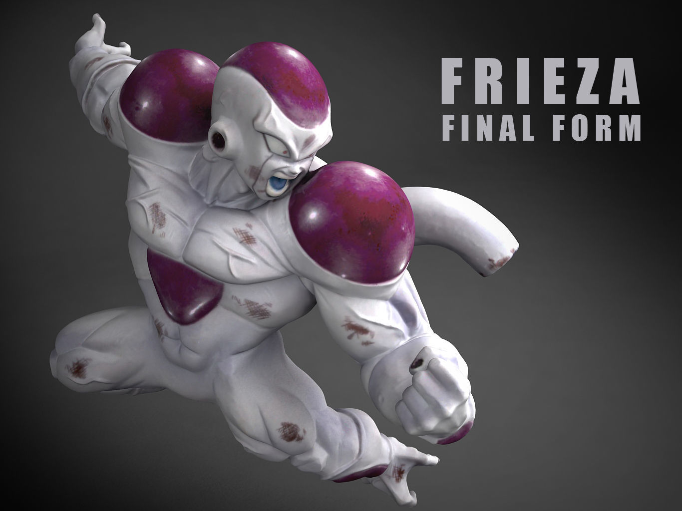 Frieza Final Form 3D model_2