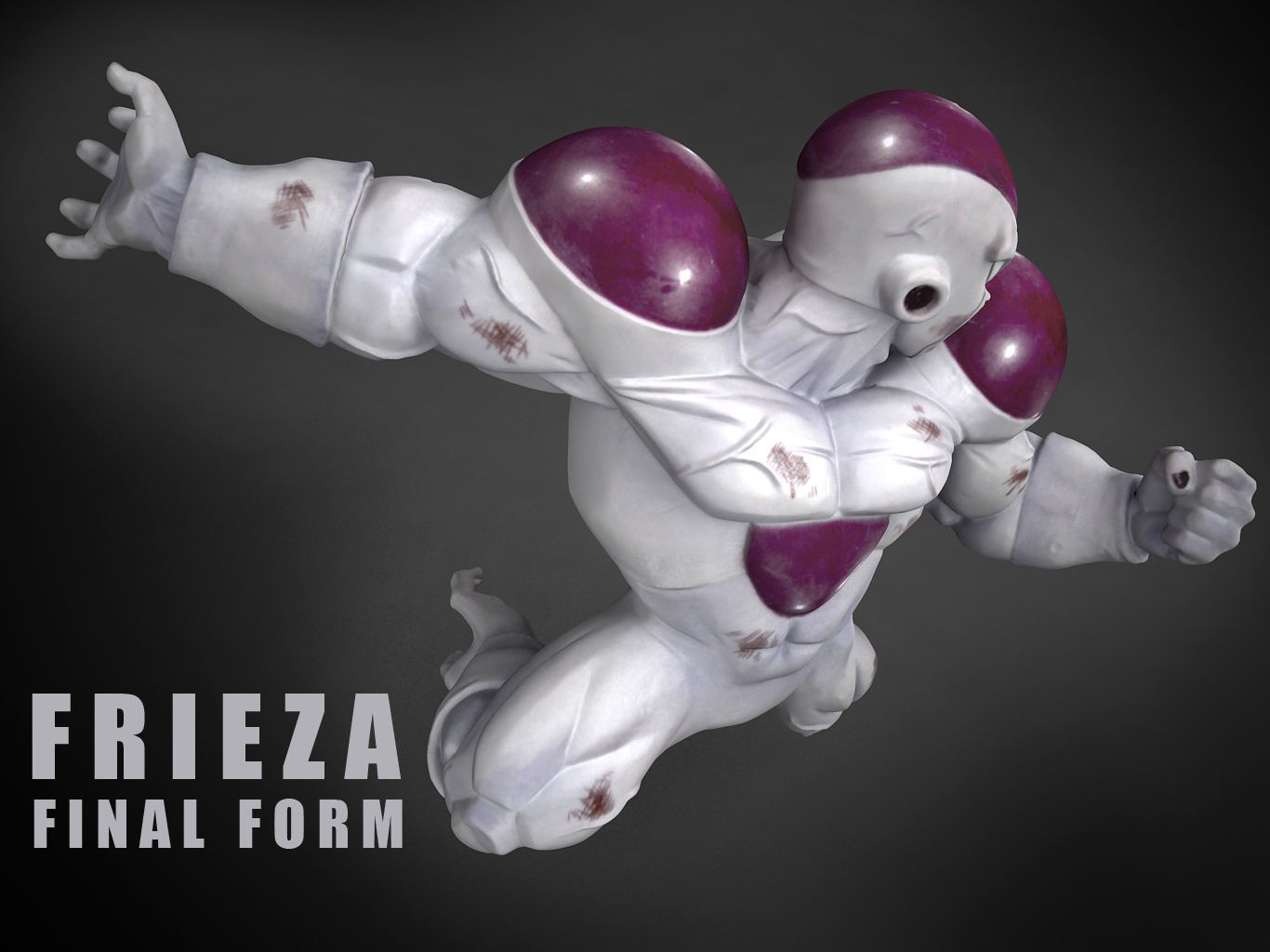 Frieza Final Form 3D model_1