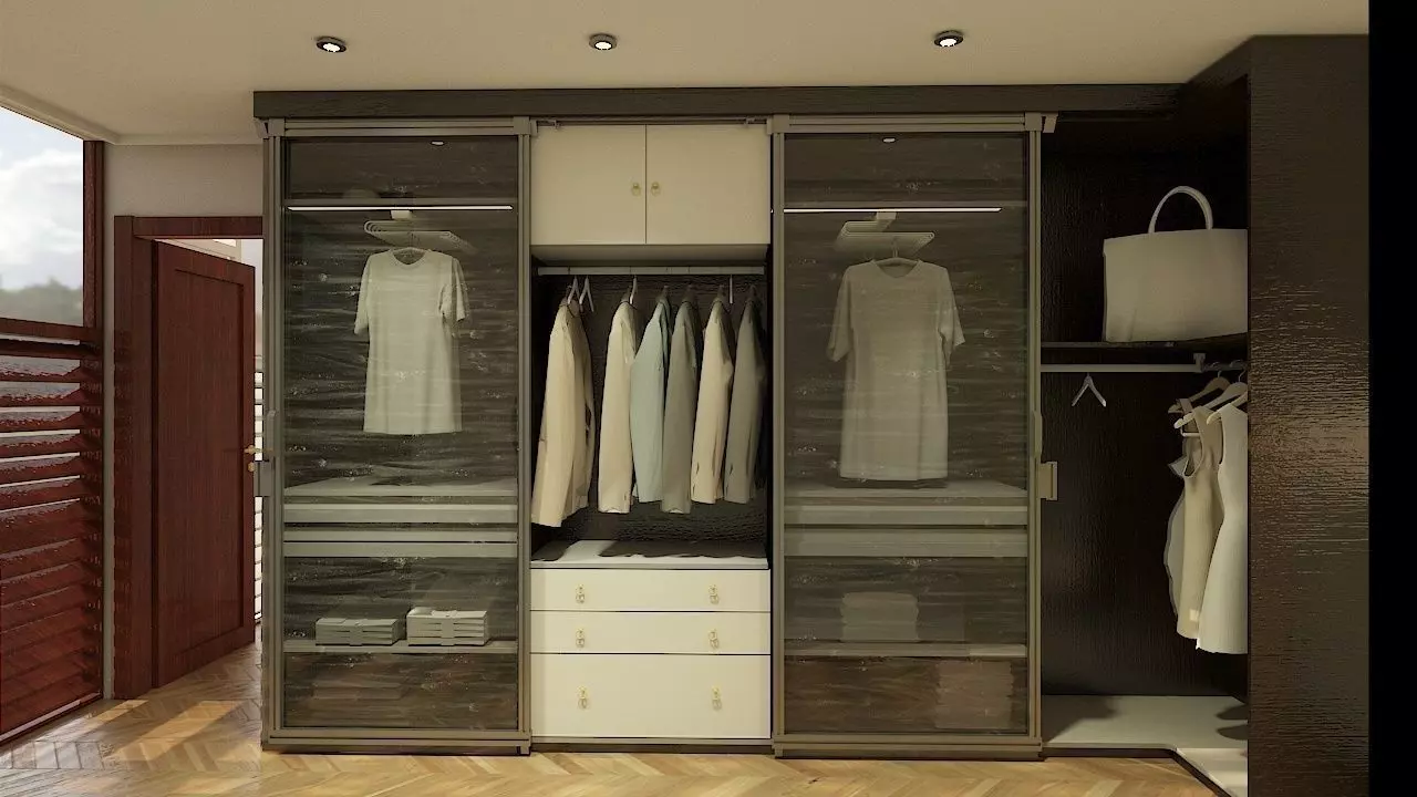 walkin closet Free 3D model