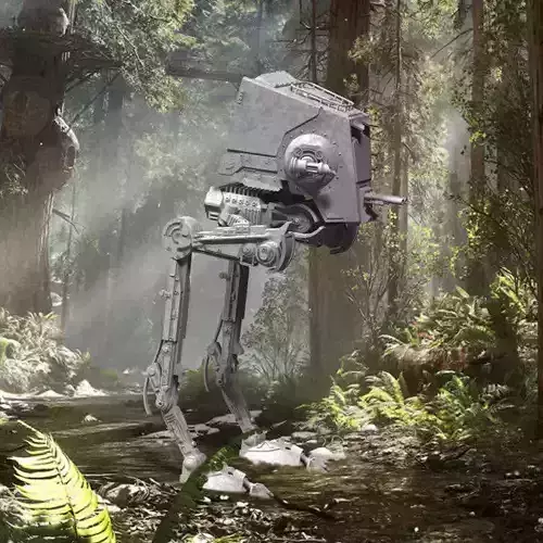 Star Wars ATST Walker - Ready to print - With instructions 3D print model