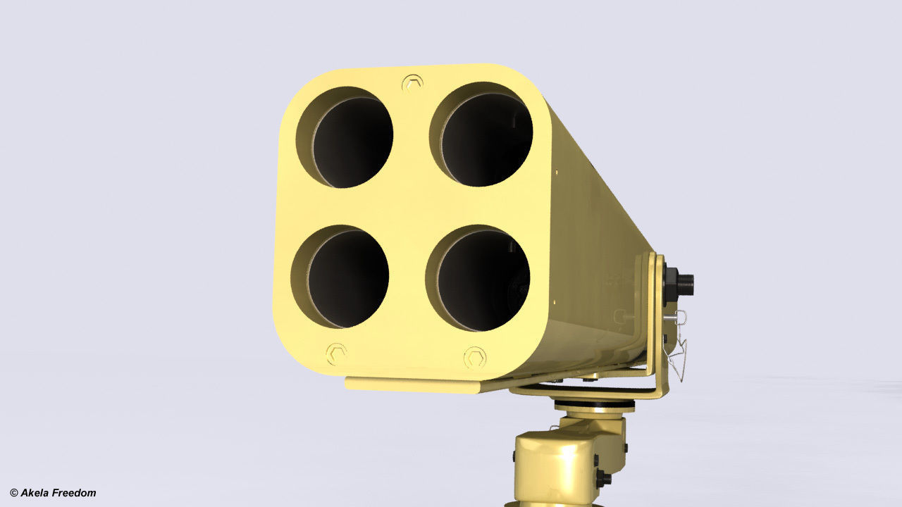 Fletcher Rocket Launcher 3D model_4