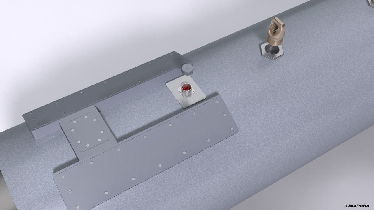 LAU-61 LAU-130 Rocket Launchers for Hydra 70 3D model_6