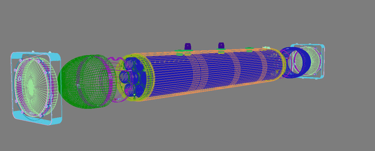 LAU-68 LAU-131 Rocket Launchers for Hydra 70 3D model_10