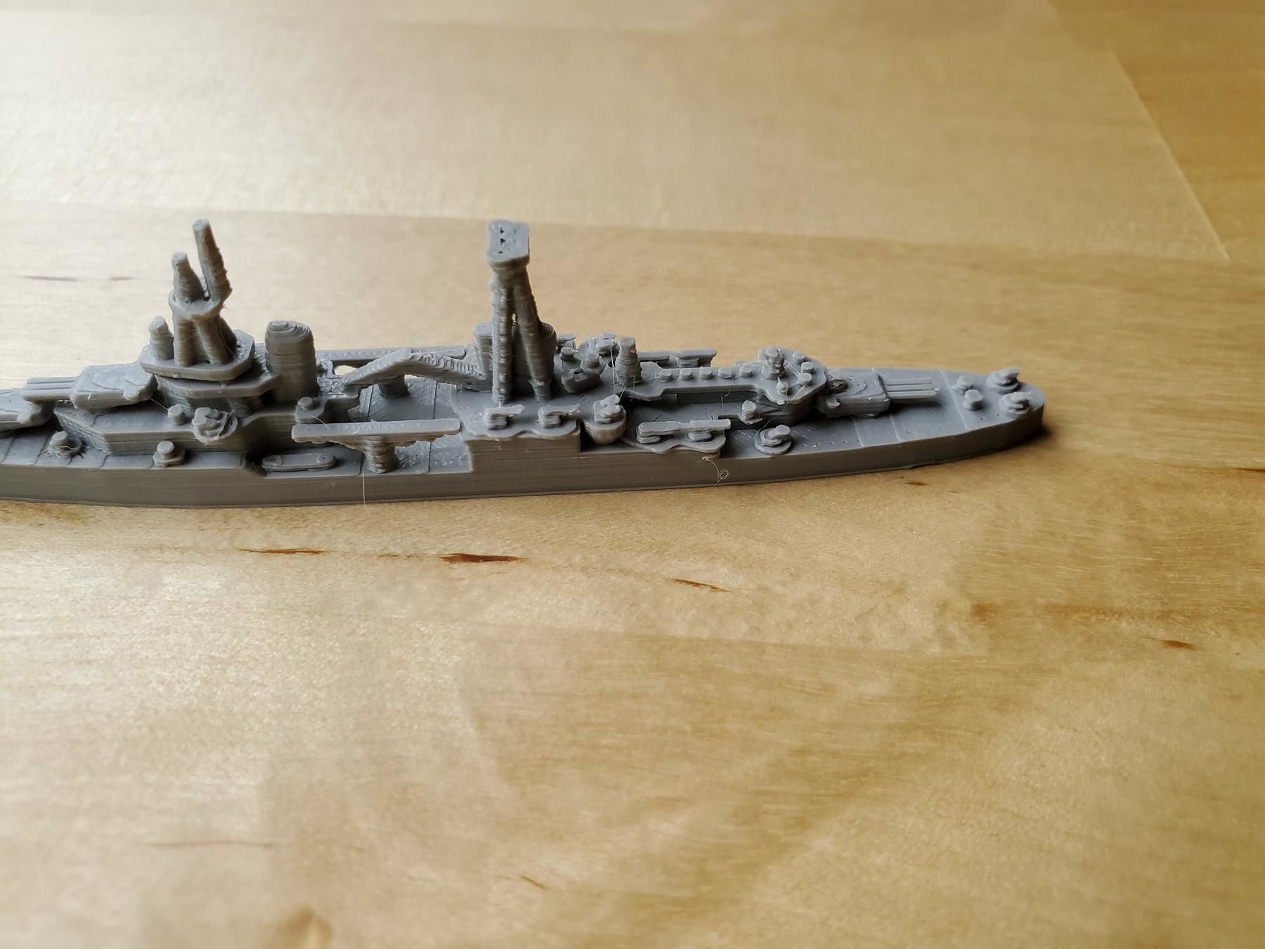 US Northampton Class Cruiser Warship Free 3D print model_14