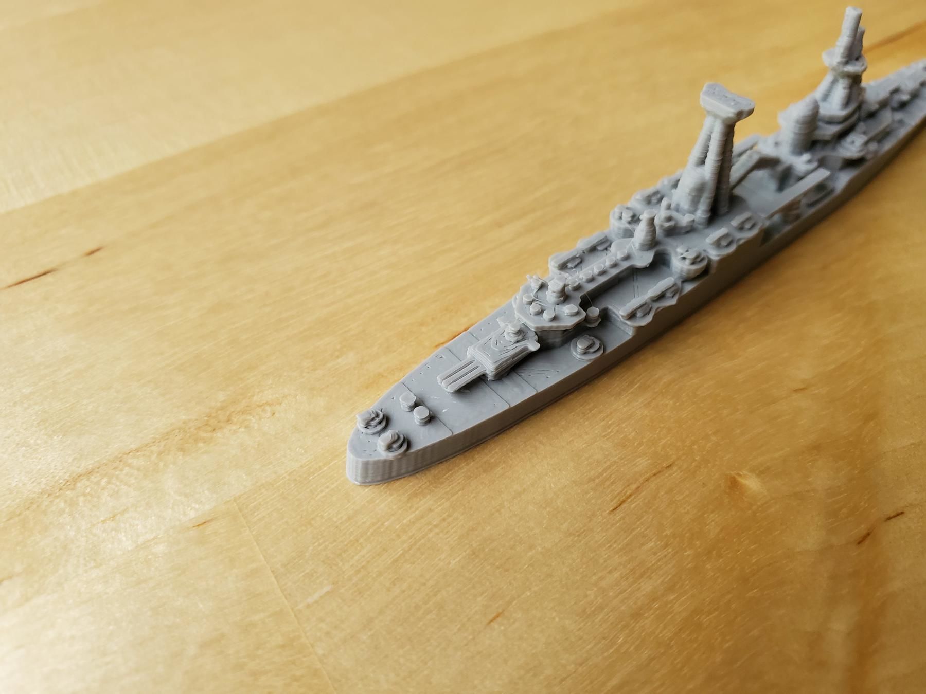 US Northampton Class Cruiser Warship Free 3D print model_10