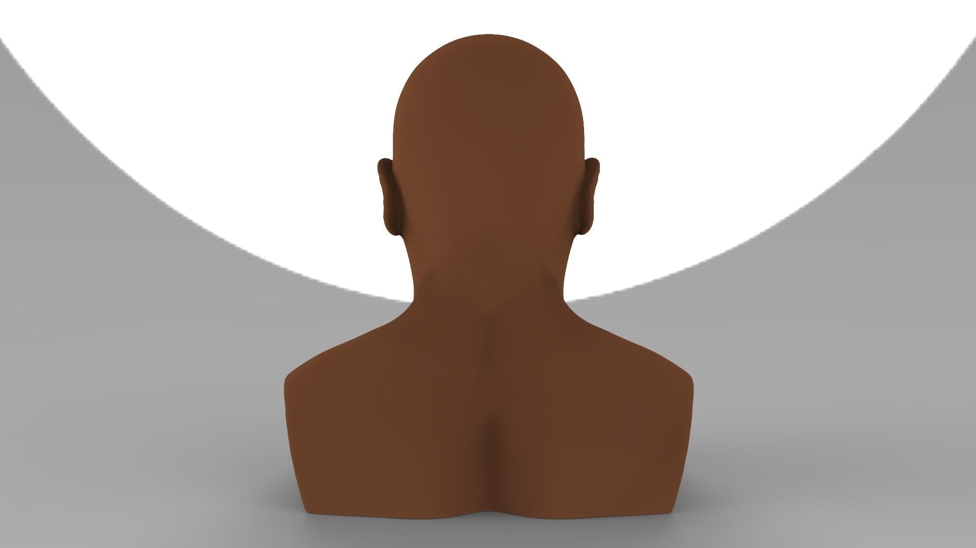 Mike Tyson bust ready for full color 3D printing 3D print model_6