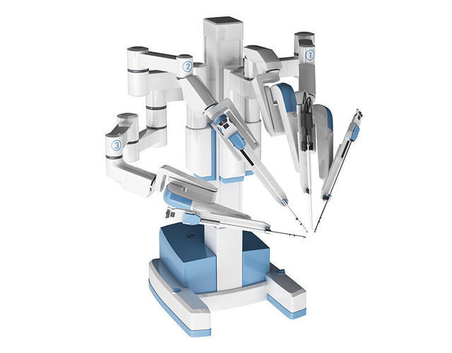 Surgical Robotic System da Vinci SI 3D model