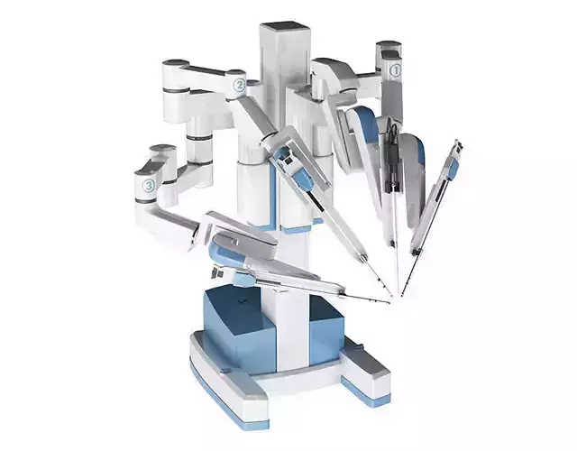 Surgical Robotic System da Vinci SI 3D model