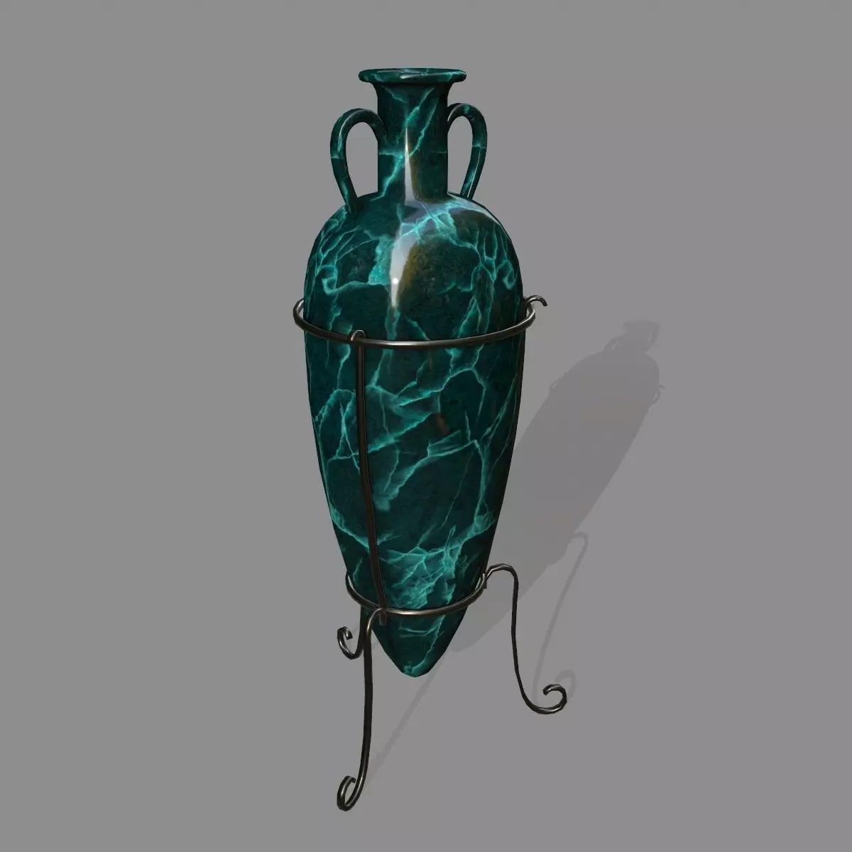 vase 5 greek Low-poly 3D model_0