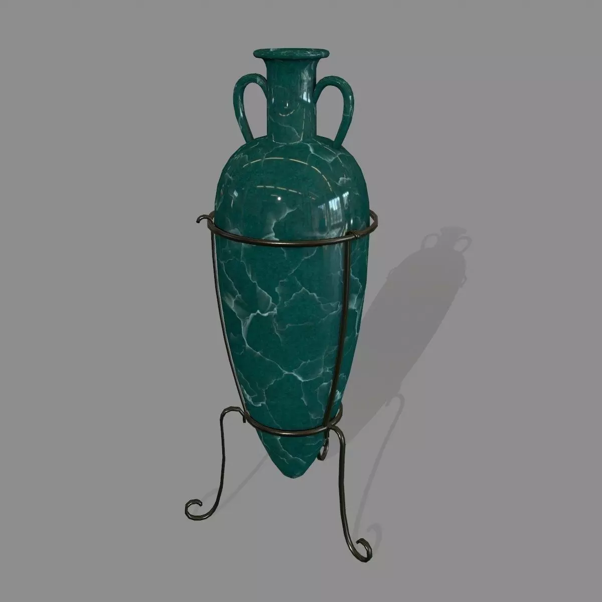 vase 6 greek - greek Low-poly 3D model_0