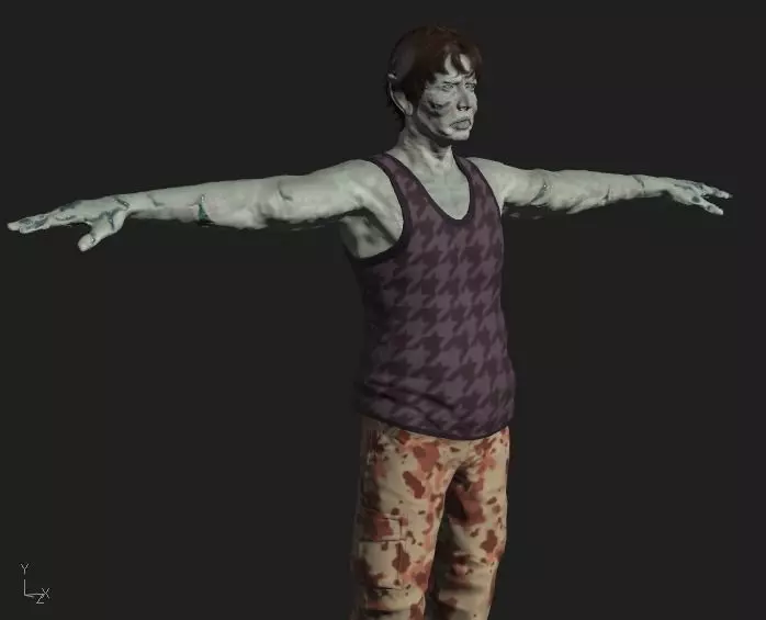Zombie 3D model