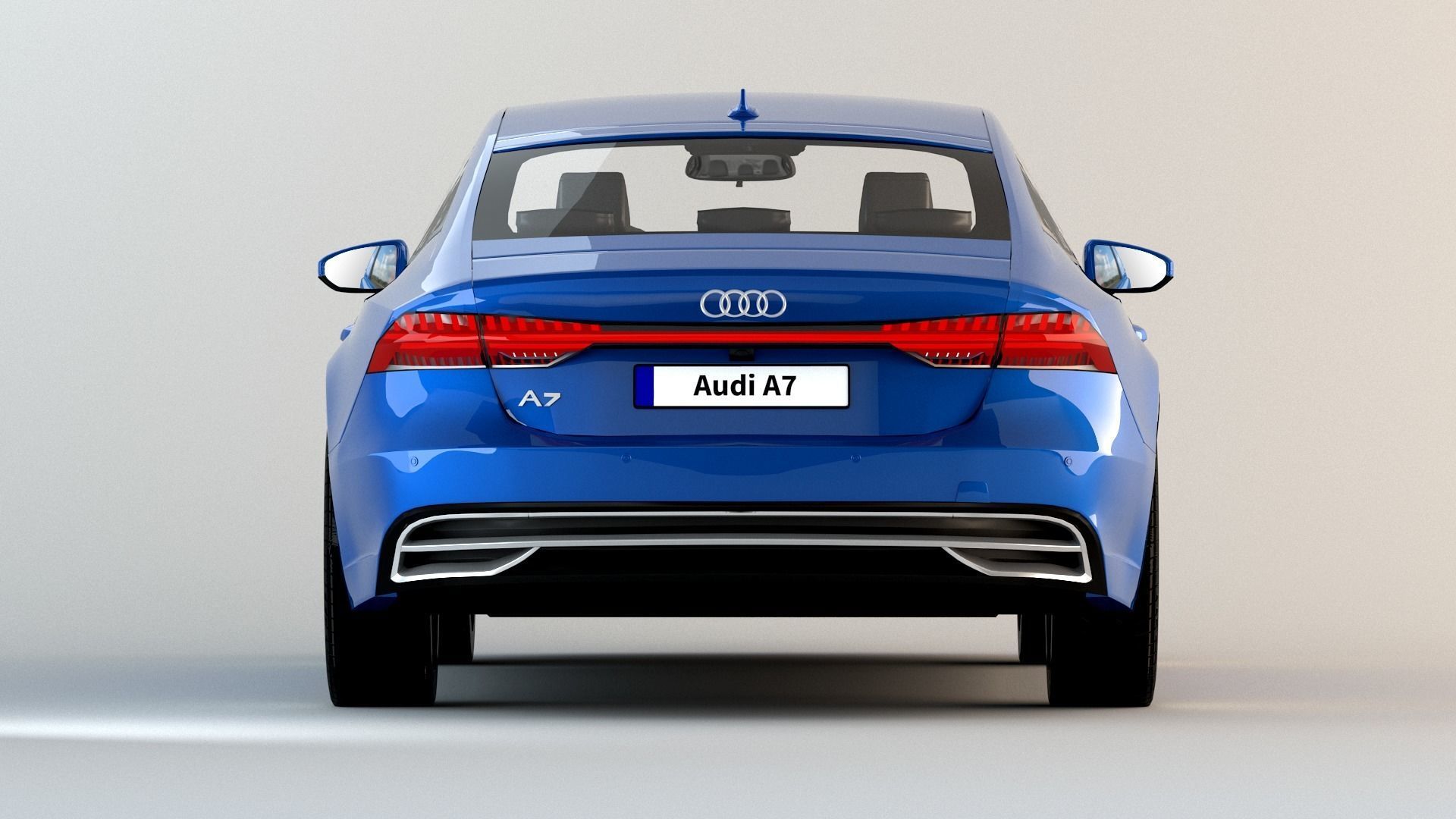 Audi A7 Sportback 2015 Free 3D model_3