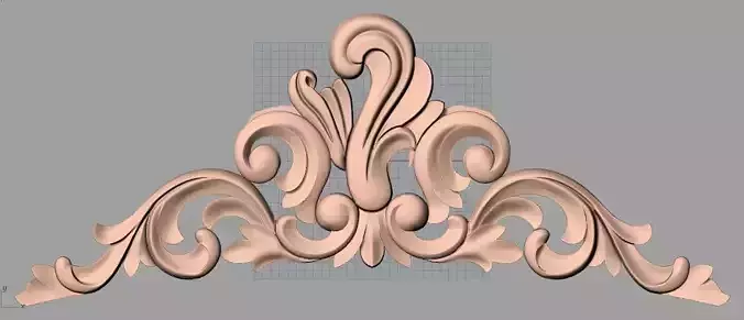 3D carved model furniture 3D design used for artcam aspire E805 3D model