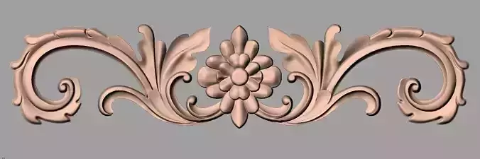 3D carved model furniture 3D design used for artcam aspire E801