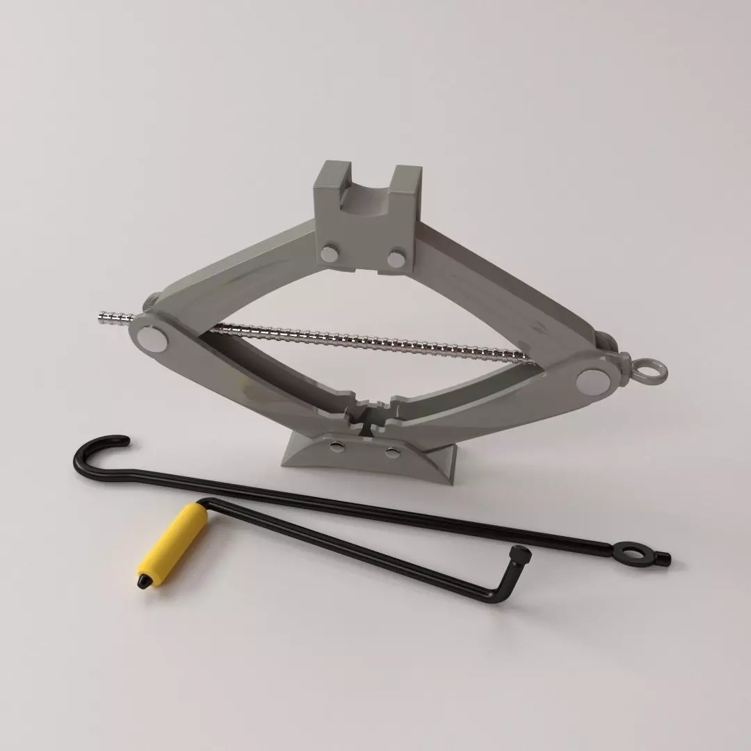 Car Jack 3D model_0