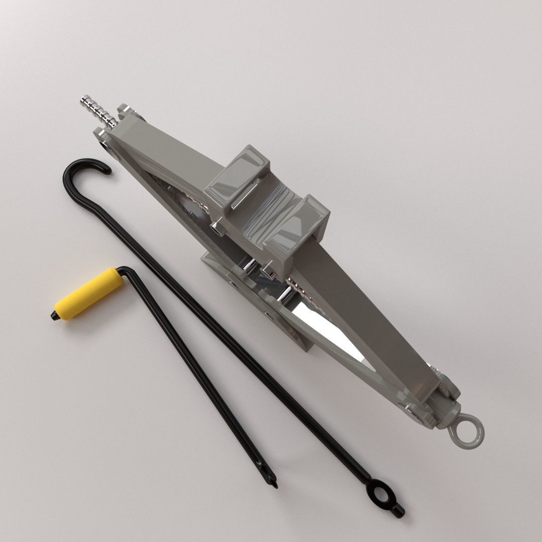 Car Jack 3D model_1