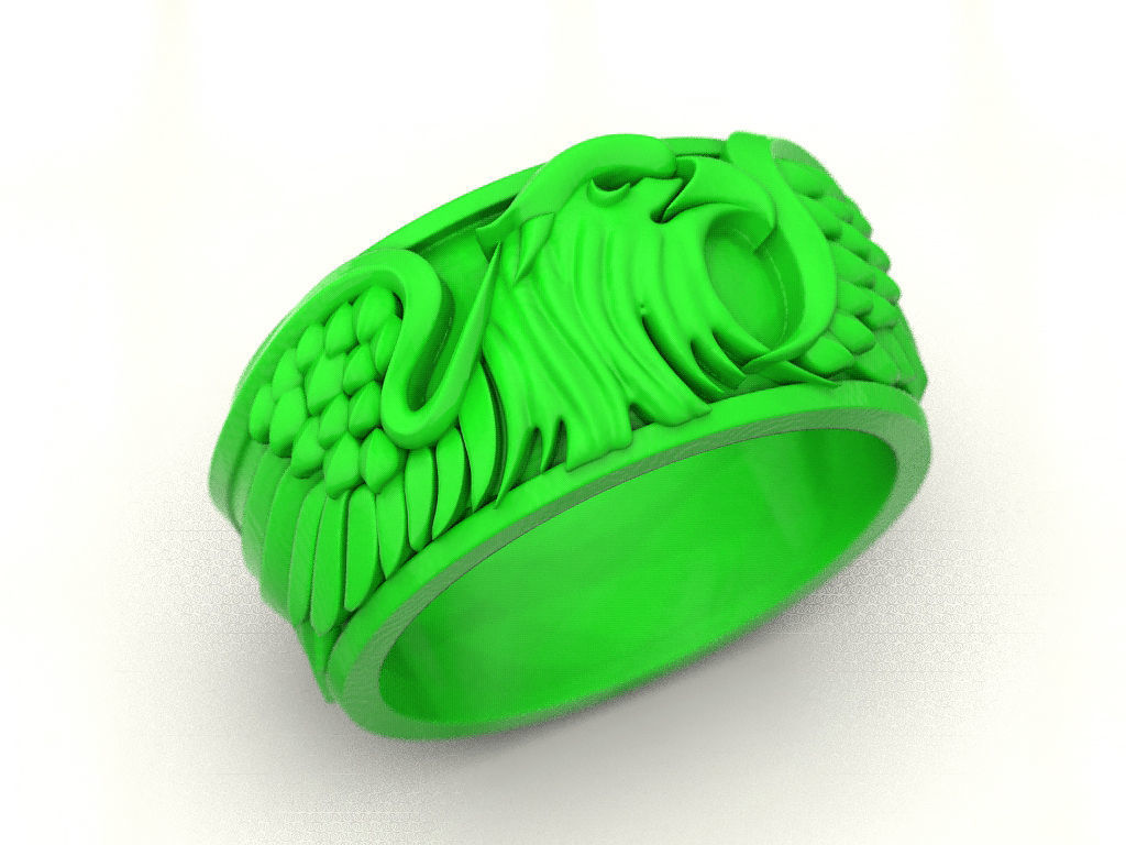 Ring of the Eagle 3D print model_8