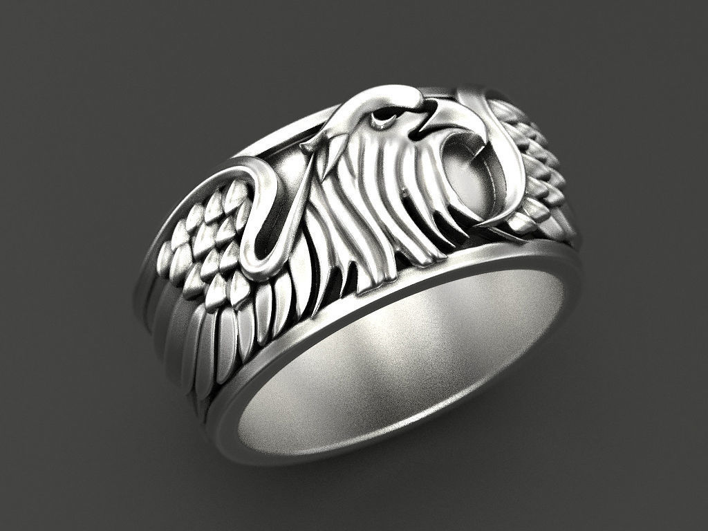 Ring of the Eagle 3D print model_1