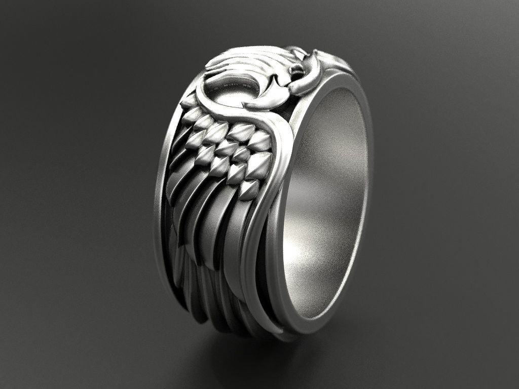 Ring of the Eagle 3D print model_7
