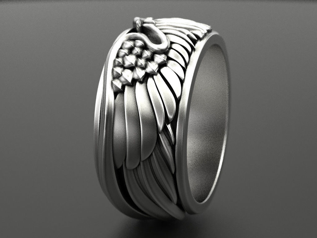 Ring of the Eagle 3D print model_6