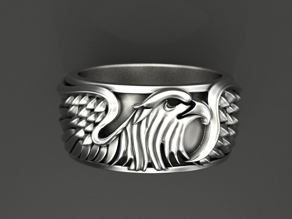 Ring of the Eagle 3D print model_3