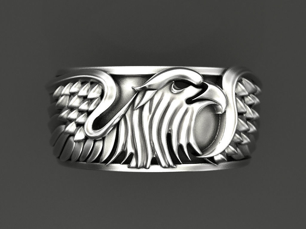 Ring of the Eagle 3D print model_4