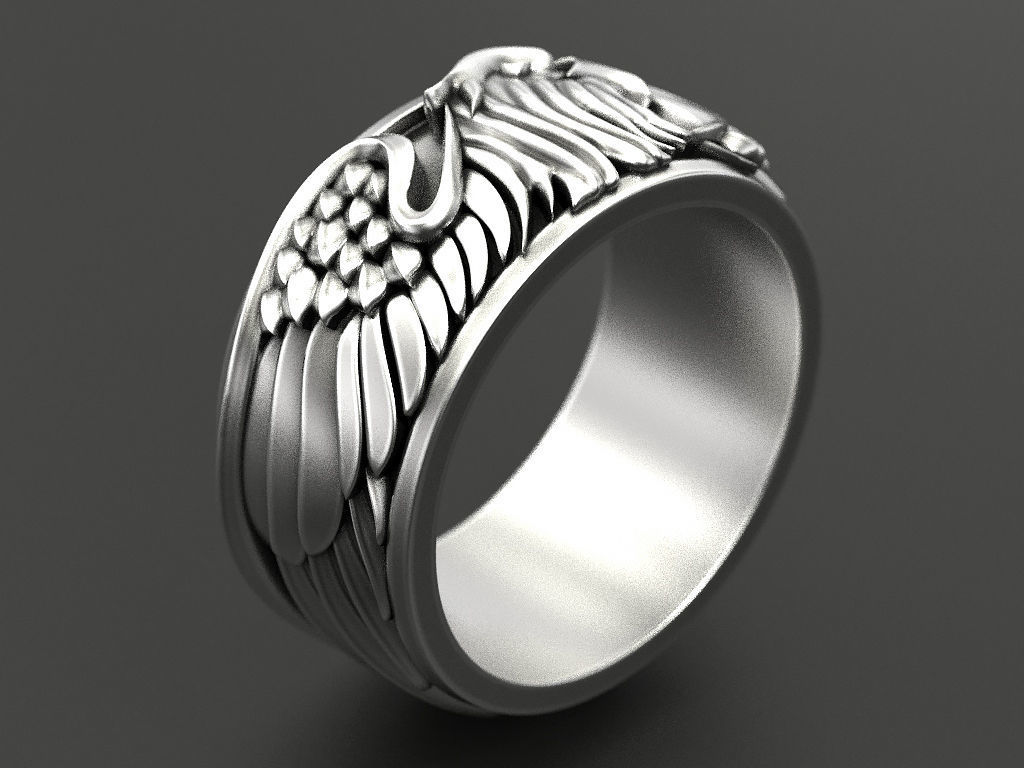 Ring of the Eagle 3D print model_5