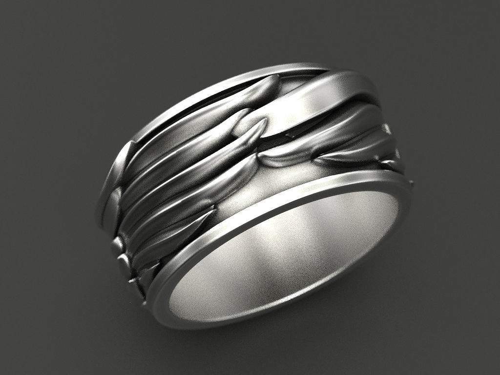 Ring of the Eagle 3D print model_2