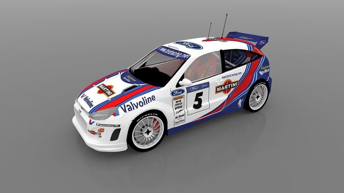 Rally Car 3D model
