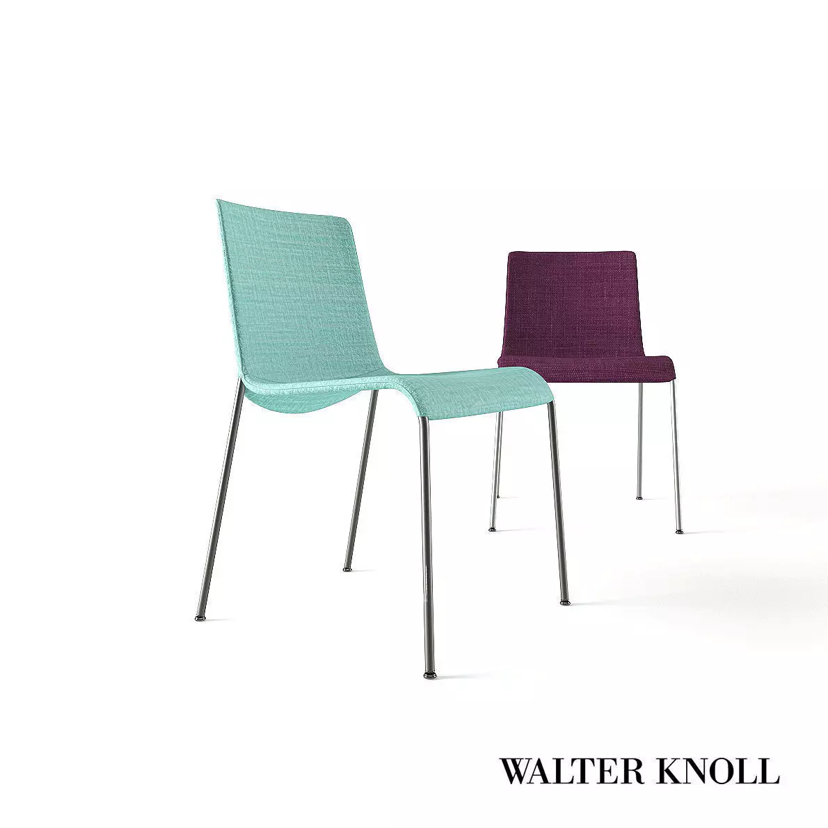 Chair Liz from Walter Knoll - Design by Claudio Bellini 3D model_0