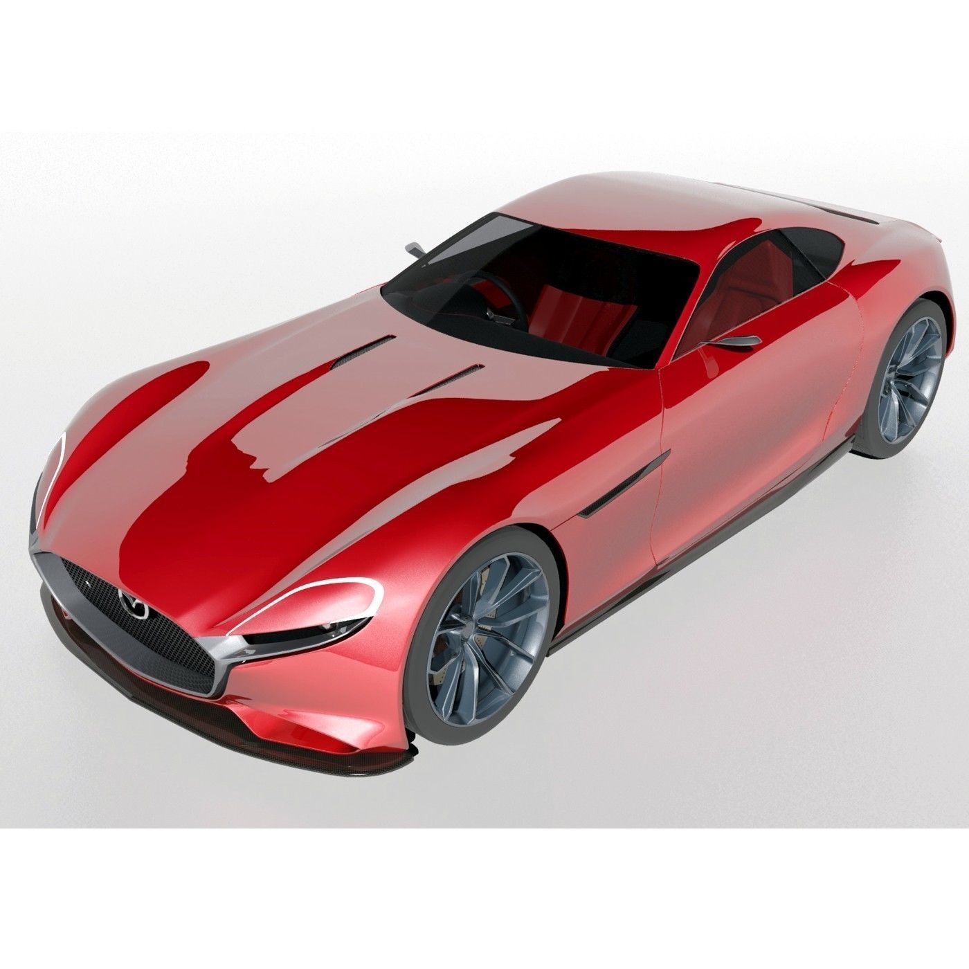 Mazda Vision RX Concept Car 3D model_2
