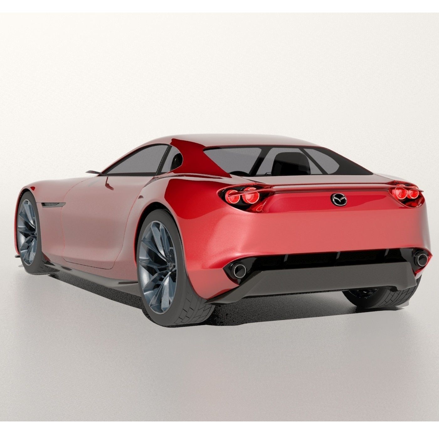 Mazda Vision RX Concept Car 3D model_8