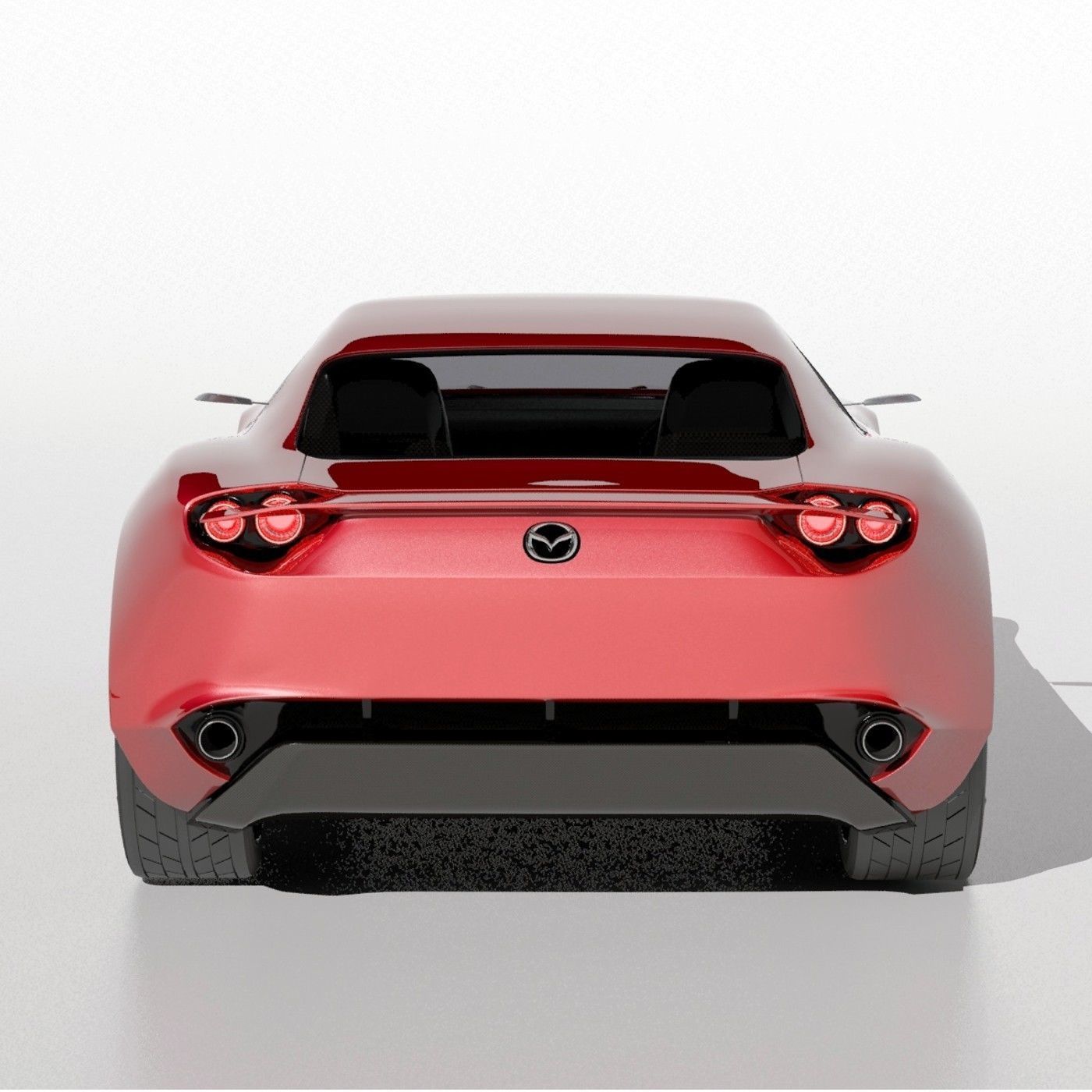 Mazda Vision RX Concept Car 3D model_4