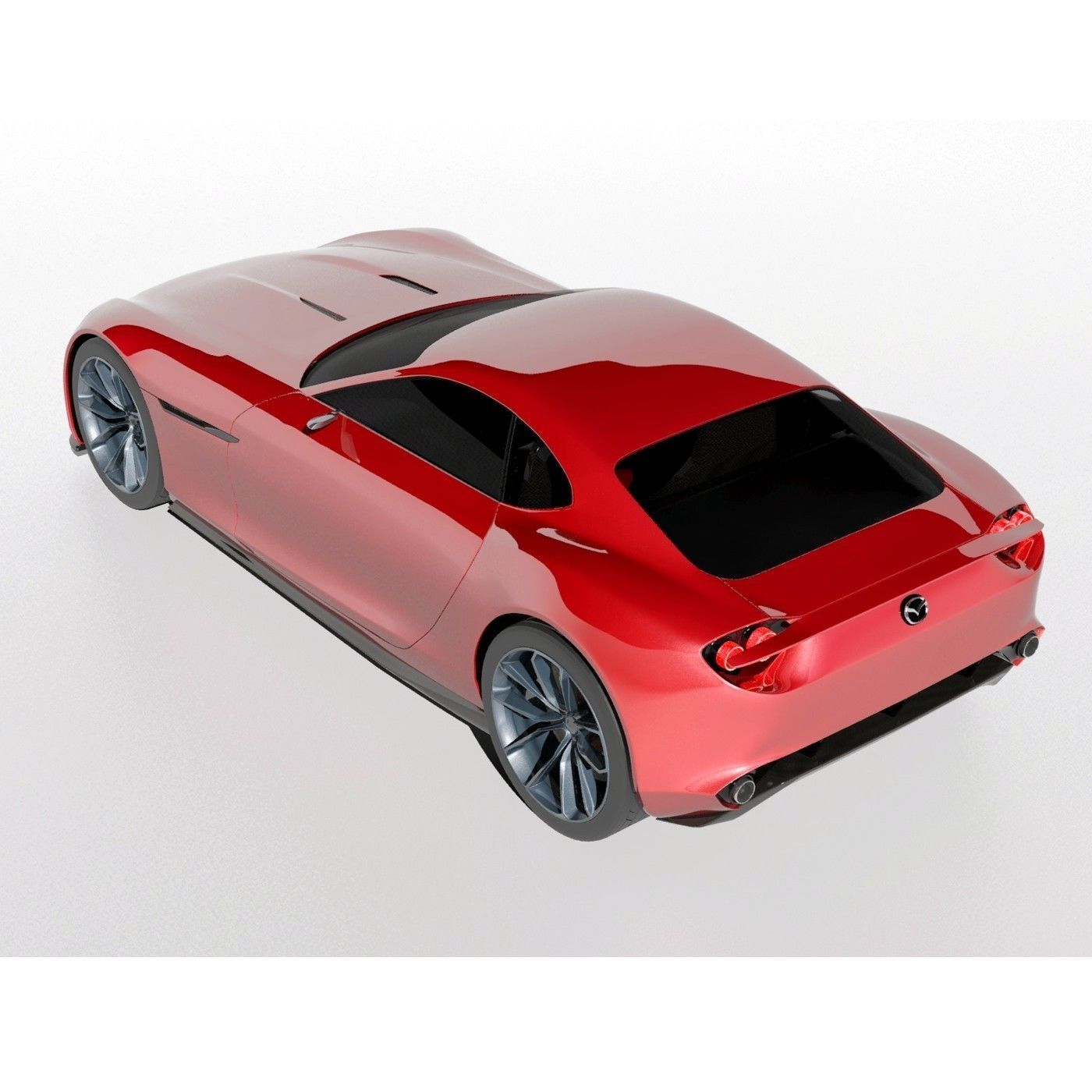 Mazda Vision RX Concept Car 3D model_7