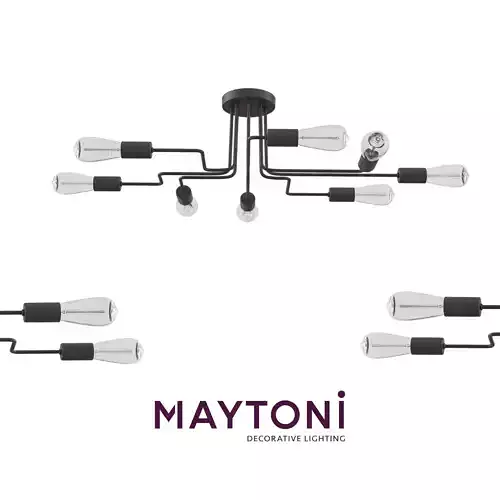 Ceiling Lamp Gilbert T532CL-08B Maytoni LOFT