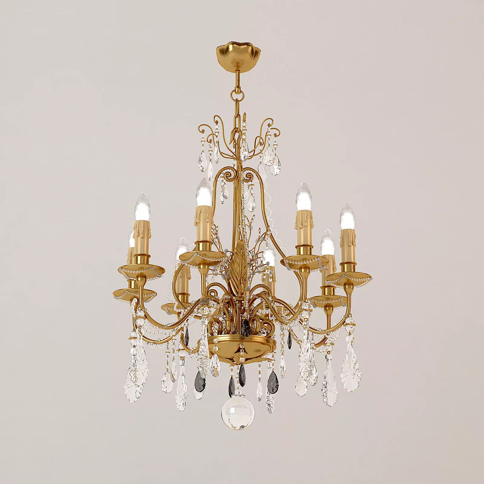 Chandelier Banci 3D model_0
