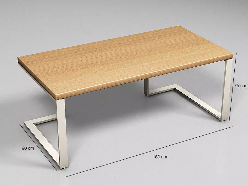 Archimede desk Free 3D model_0