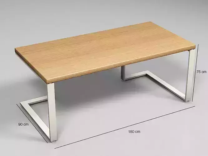 Archimede desk Free 3D model