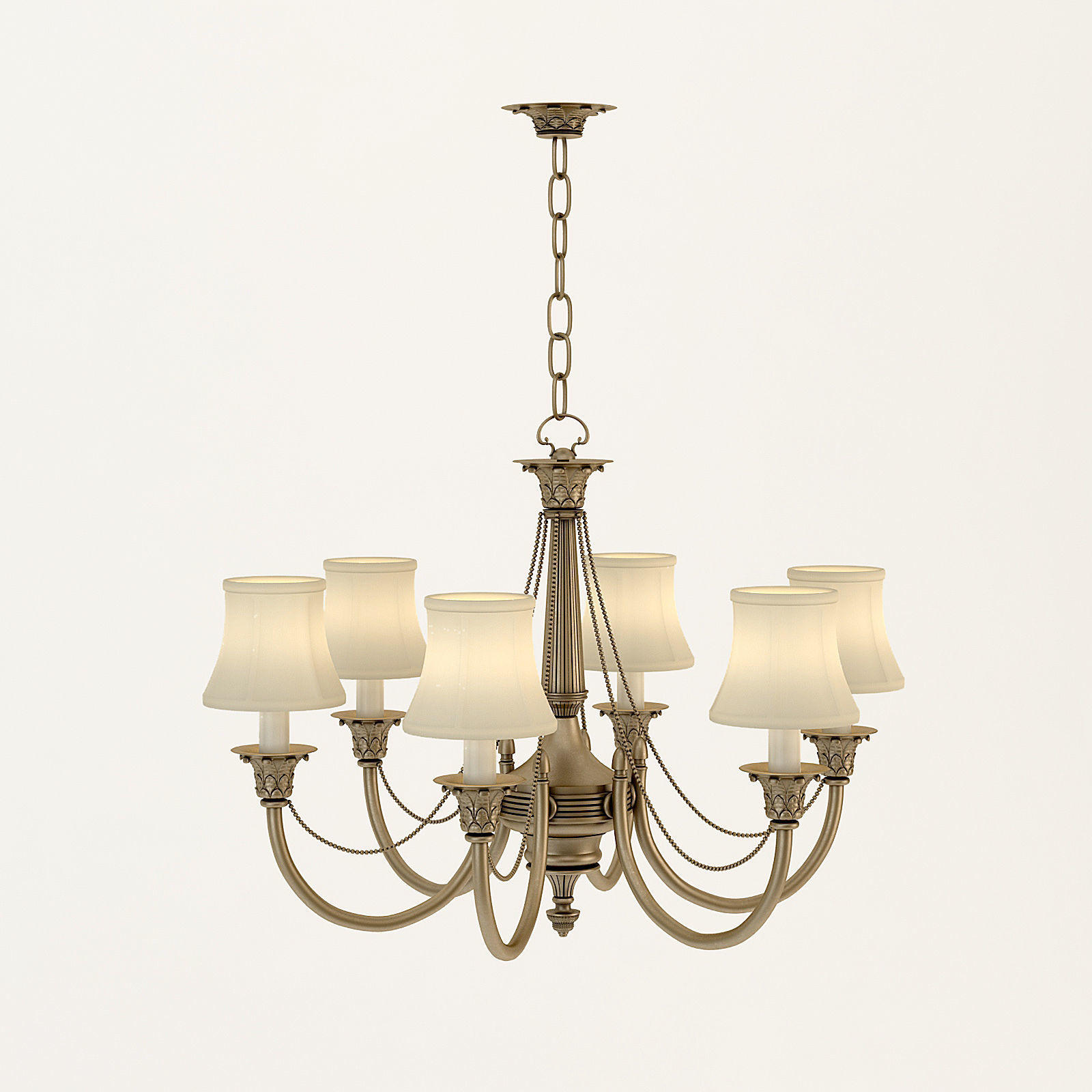 Chandelier Chelsom CX96-6 3D model_1